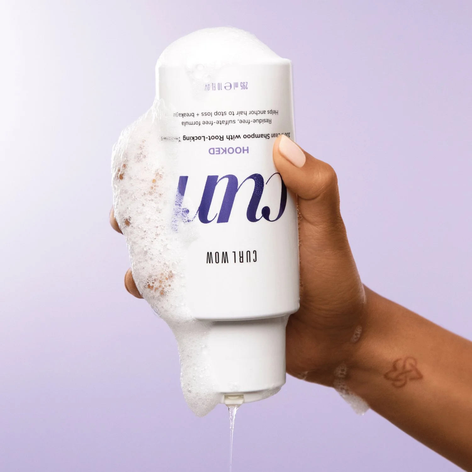 Hooked ~ 100% Clean Curl Shampoo ~ with Root-Locking Technology - Image 4