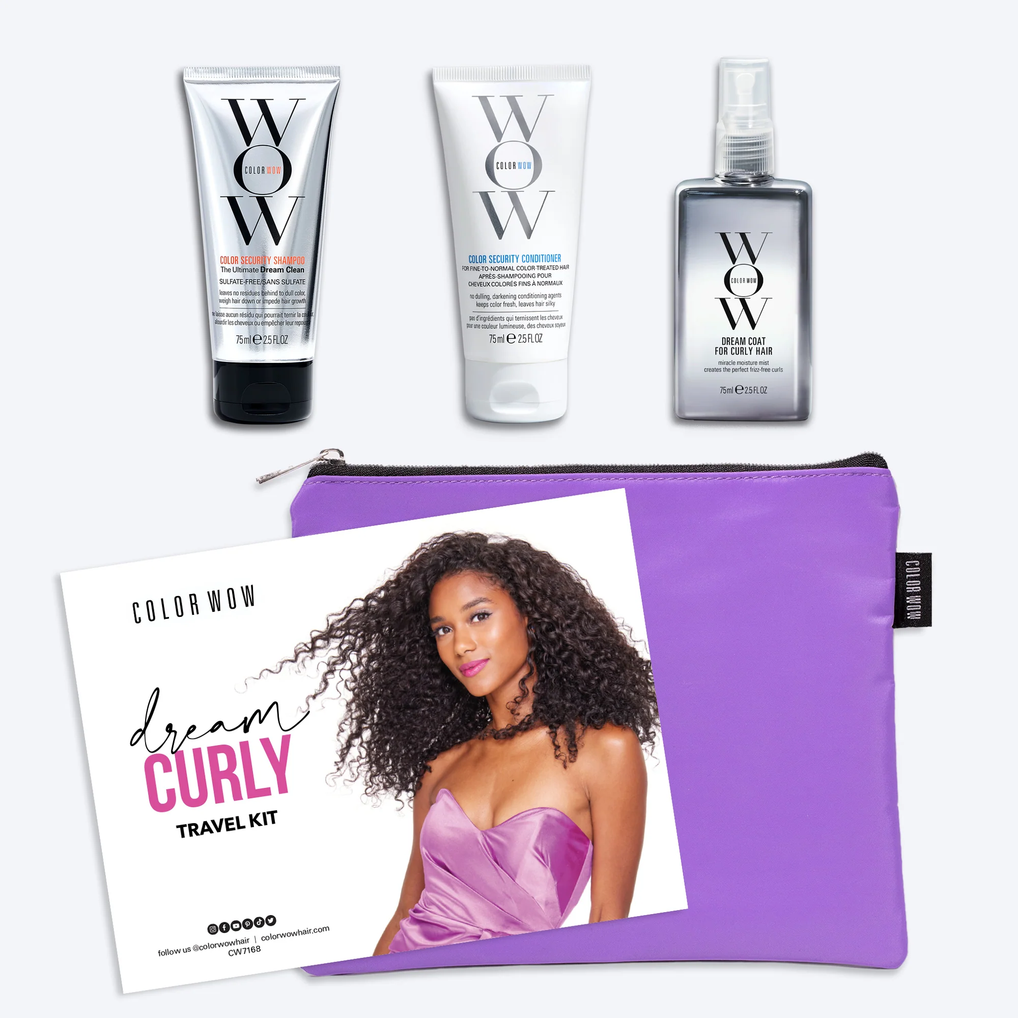 Dream Coat Curly Travel Kit